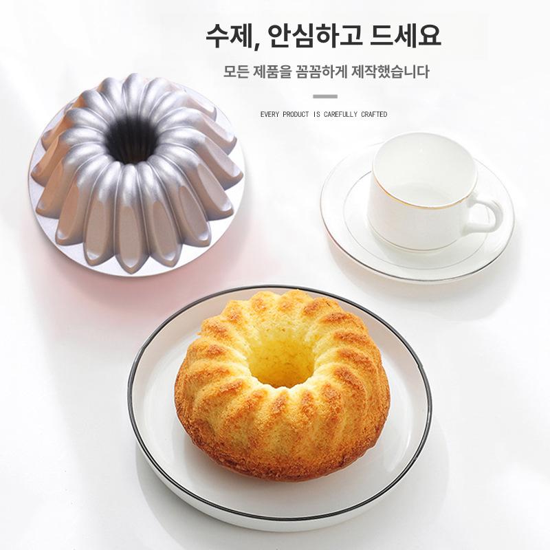 하트 구겔호프틀 구겔호프팬 몰드 베이킹 케익 우아한 고급형 내구성 강화 튼튼한 제품 - 상세 이미지 4