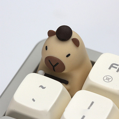 가수바라 아티산 포인트키캡 귀여운 ESC 동물 카피바라 기계식키보드 커스텀 키캡 제품 이미지