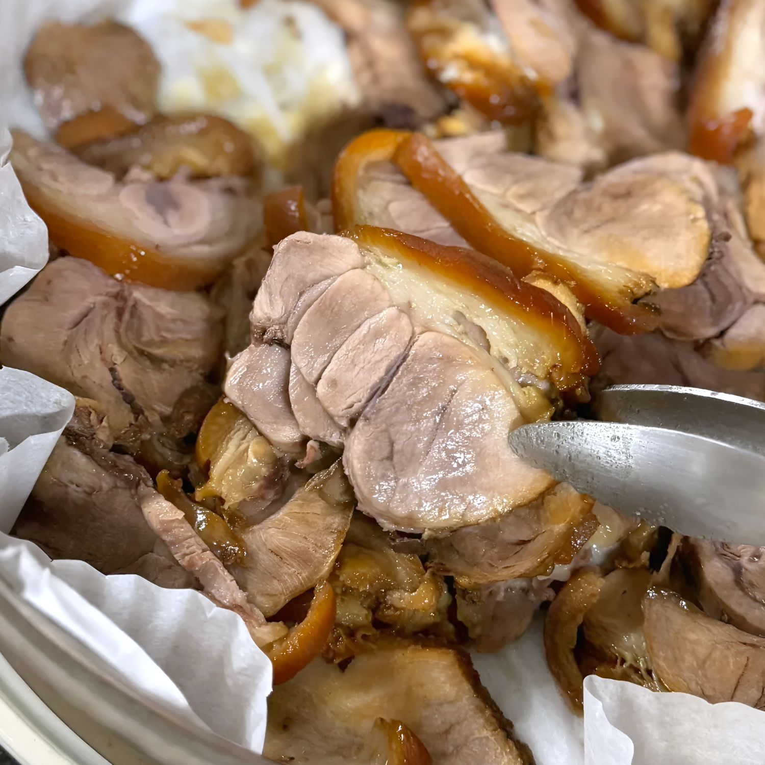 삼형제고기 흑마늘 순살 족발 250g 1팩 제로당 돼지 슬라이스 무뼈 상품 이미지
