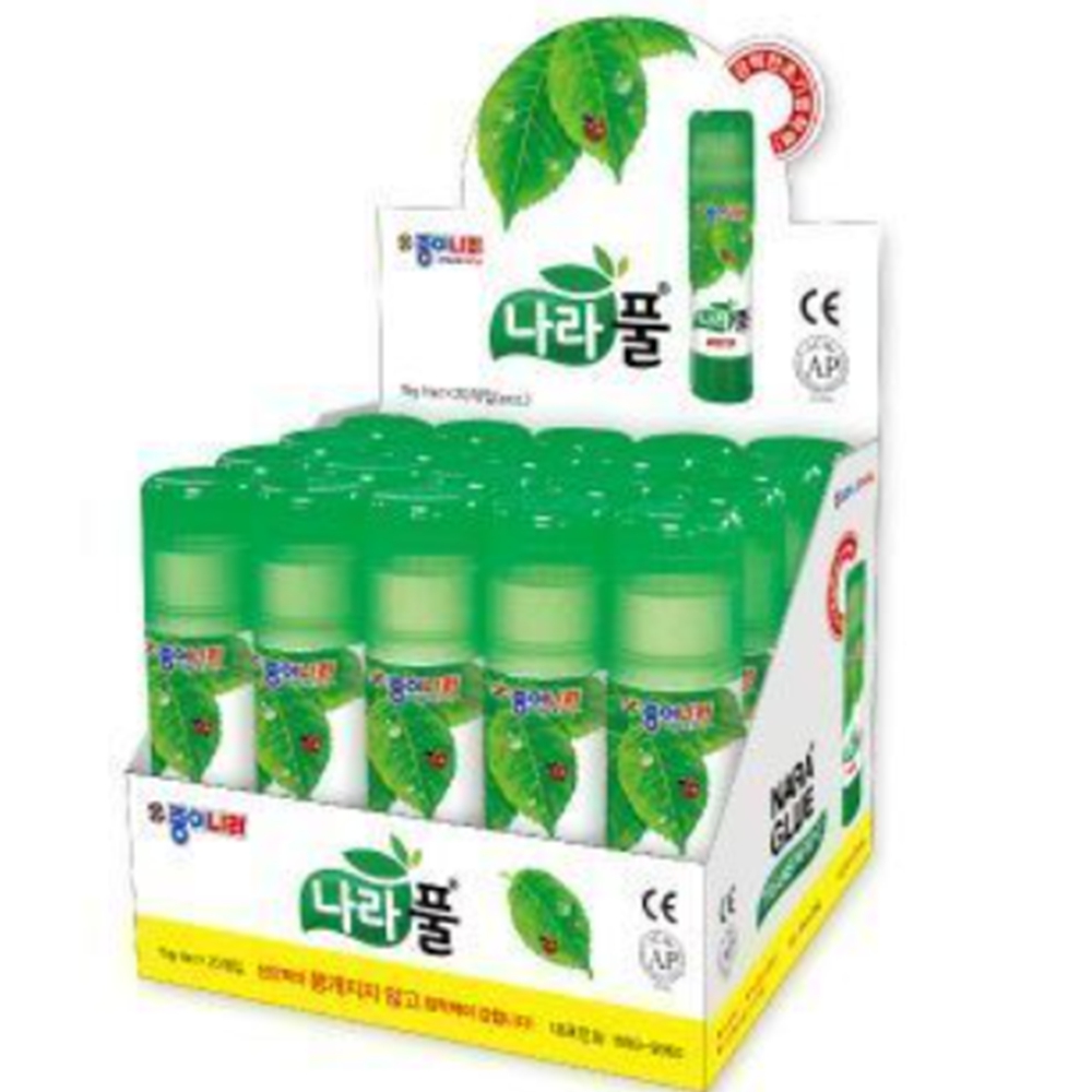 대용량 스틱풀 딱풀 나라풀 고체풀 15g 20입 - 상품 이미지