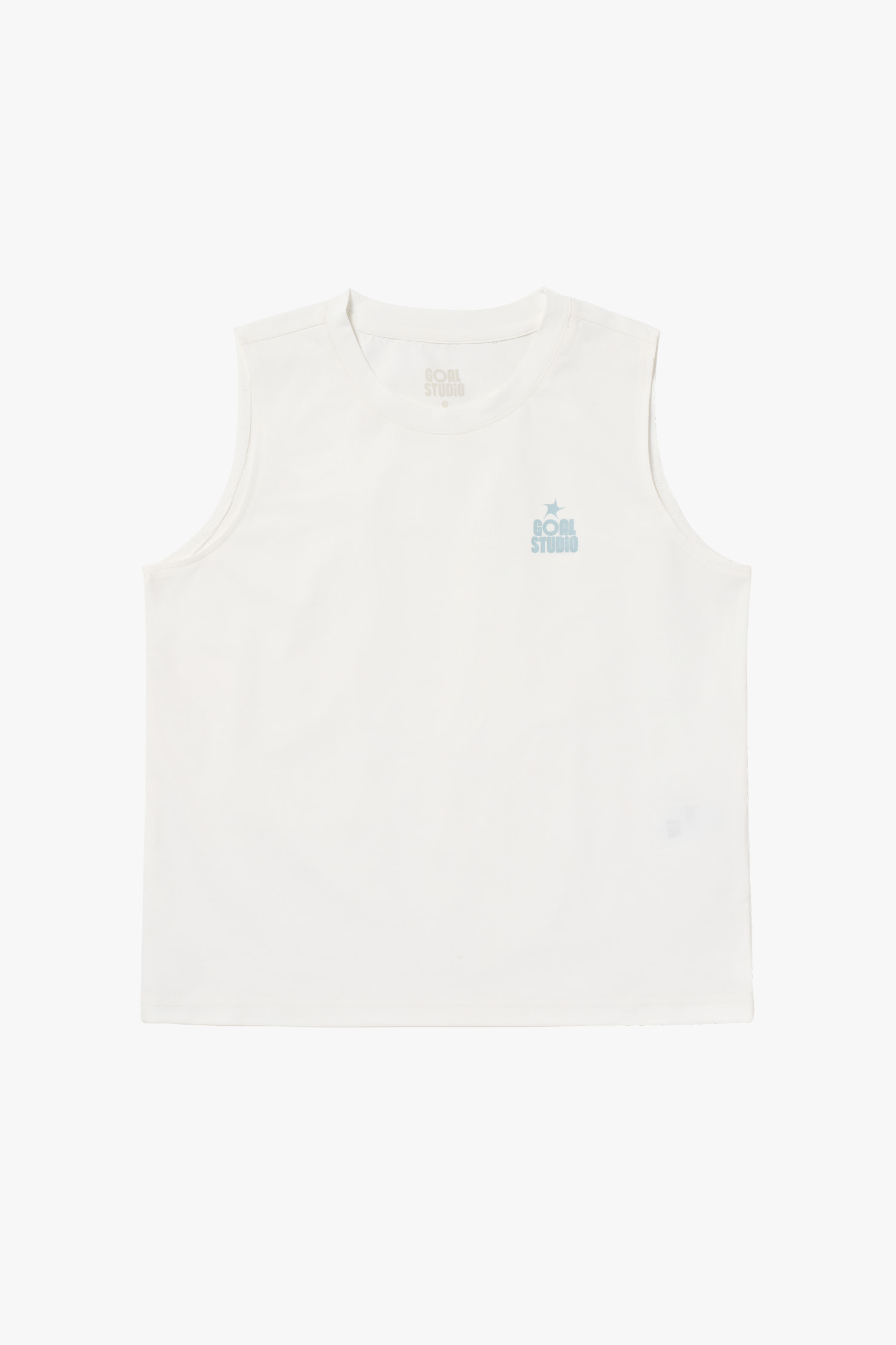WS ESSENTIAL AIRDRY SLEEVELESS-OFF WHITE - 상세 이미지 2