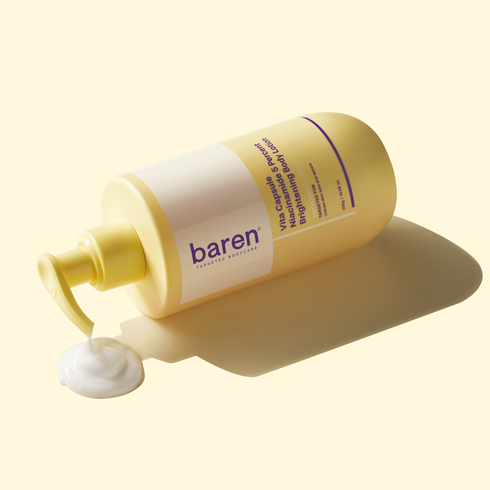 바렌 비타캡슐 나이아신아마이드 미백 바디로션 300g+8ml 2개 (팔꿈치 겨드랑이 착색크림 톤업 주름개선) 이미지 7