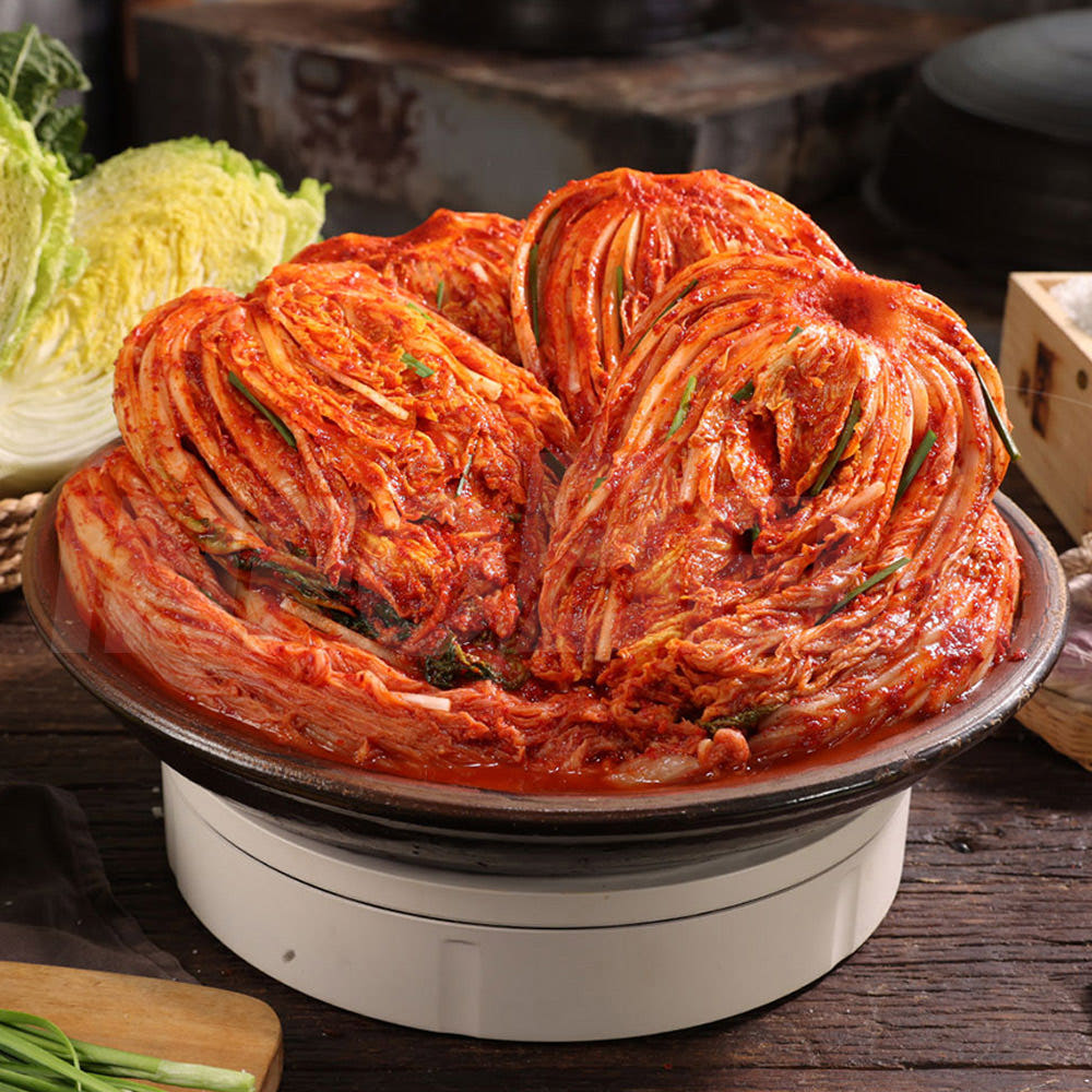 우리들 명가 김치 10kg 2중 포장 배추김치 포기 김장 보쌈 배추 김장 수육 - 상품 이미지