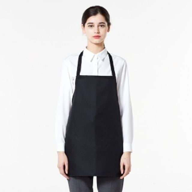블랙 미술 손님용 요리 화방 카페 공방 주방 앞치마 - 상품 이미지