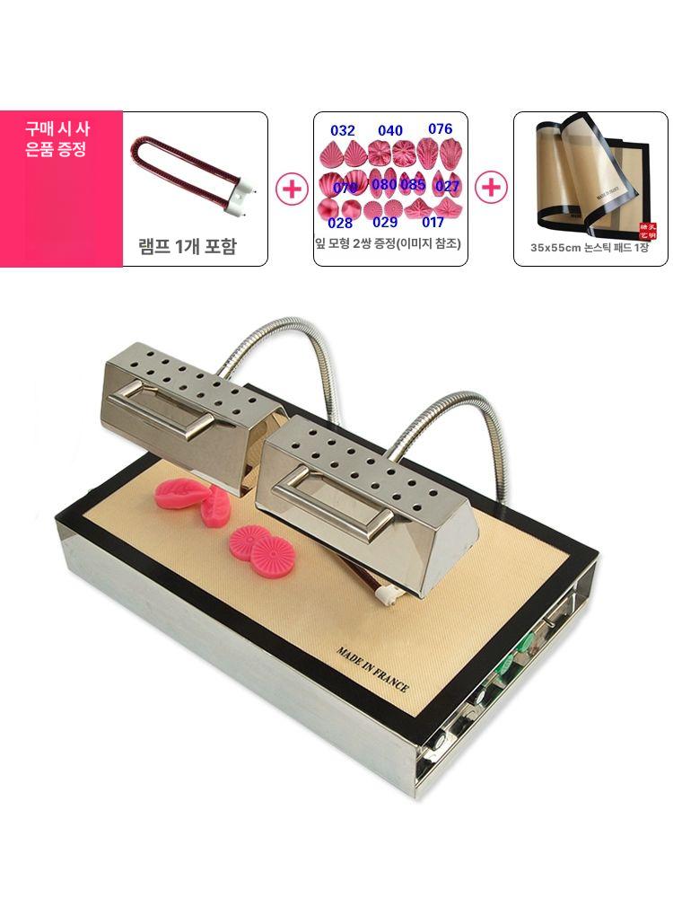 설탕 공예 램프 슈가 반죽 보온 워머 작업대 견고한 스테인리스 스틸 고성능 발열판 카세트 간이 램프 논스틱 패드 포함 1 - 상세 이미지 3
