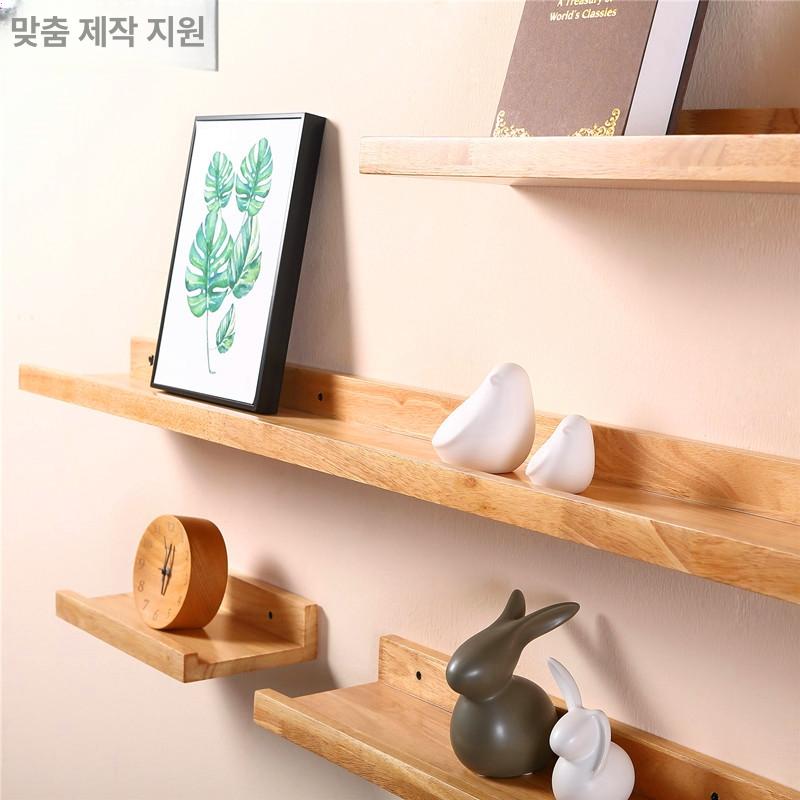 아트윌선반 벽선반 벽걸이 책장 인테리어 파인우드 조명형 - 상세 이미지 2