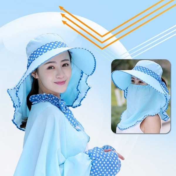 벙거지 여성 여름 모자 플로피 여성 챙 넓은 모자 비치 가리개 자외선 마스크 썬가드 데일리 - 상품 이미지