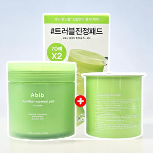 아비브 어성초 흔적 에센스 패드 클리어터치 70매 (+70매 리필 추가) 솔직 후기 | 피부 타입별 분석 - 상품 이미지 1