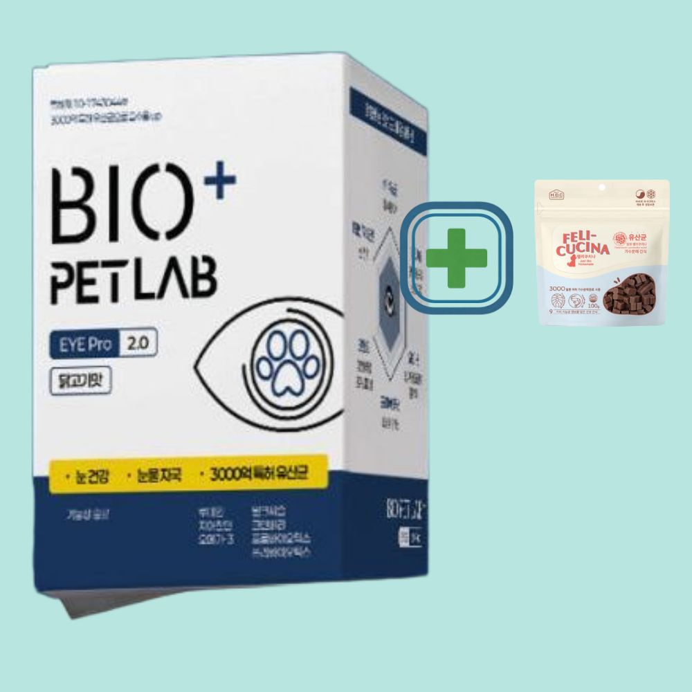바이오 펫랩 동물병원 강아지 기능성 영양제 아이프로 눈+눈물, 180g, 1개 - 상품 이미지