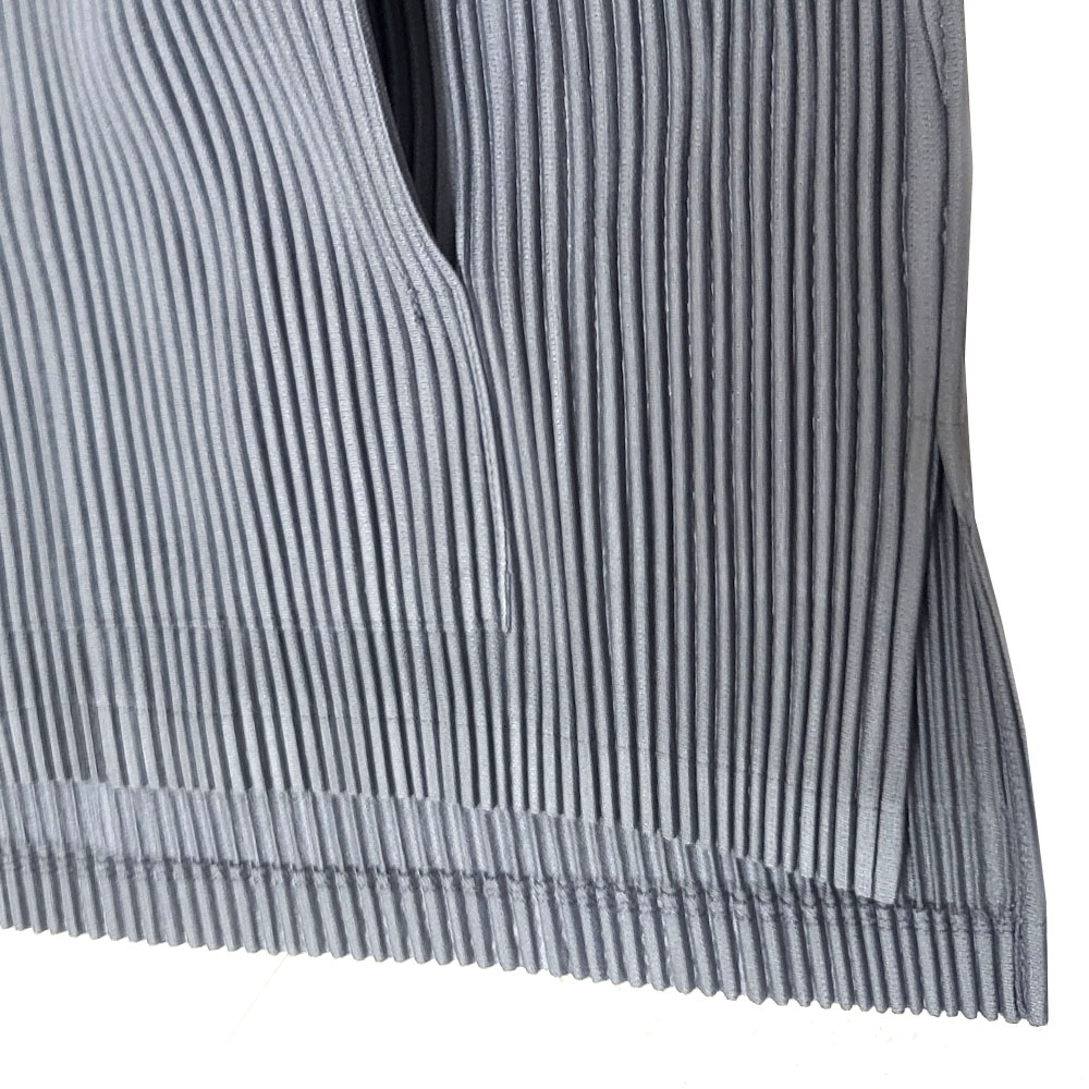 VH53 플리츠 머슬핏 남자 포켓 후드 긴팔 티 SIGNATURE PLEATS 이미지 8