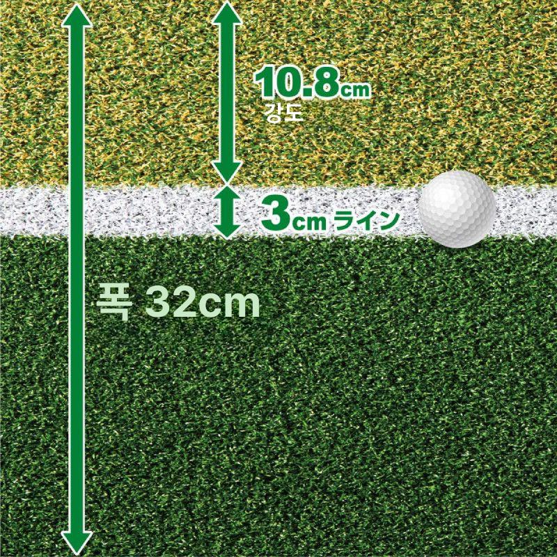 골프매트 실내 카펫트 골프 퍼팅 스윙 연습 인버디 라인 일본 수입 트레이너 - 상세 이미지 2