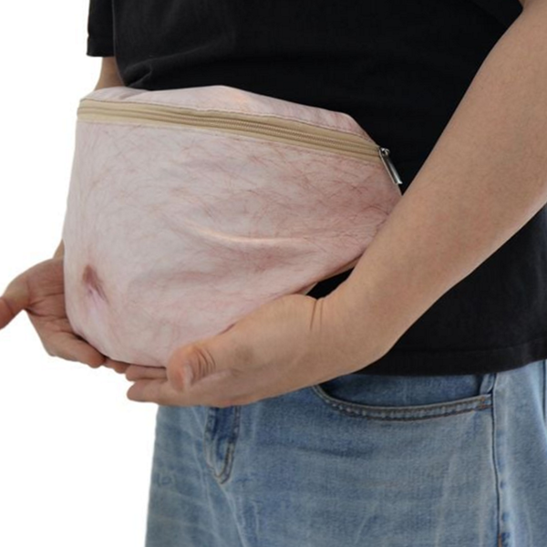 유니크 웃긴 복대 대가방 재미 신박한 복대 대가방 코믹 장난 - 상품 이미지