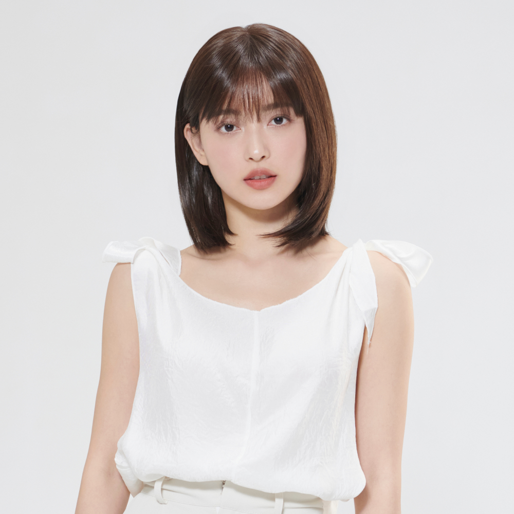 수제통가발 니나 단발 보브컬 앞머리 - 상세 이미지 2