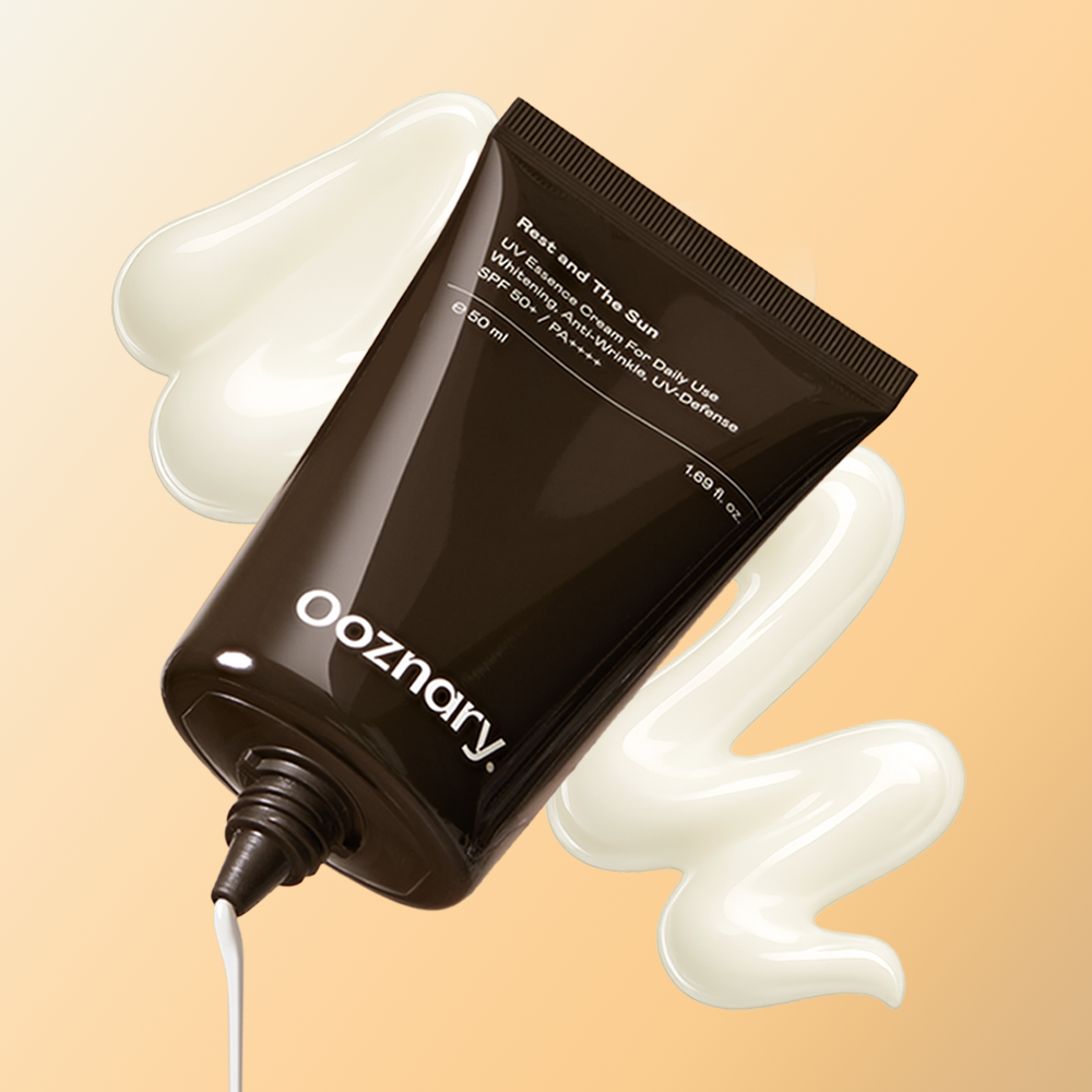 오우즈너리 수분밀착 수딩 선크림 레스트 앤 더 선 50ml, 1개 - 상품 이미지