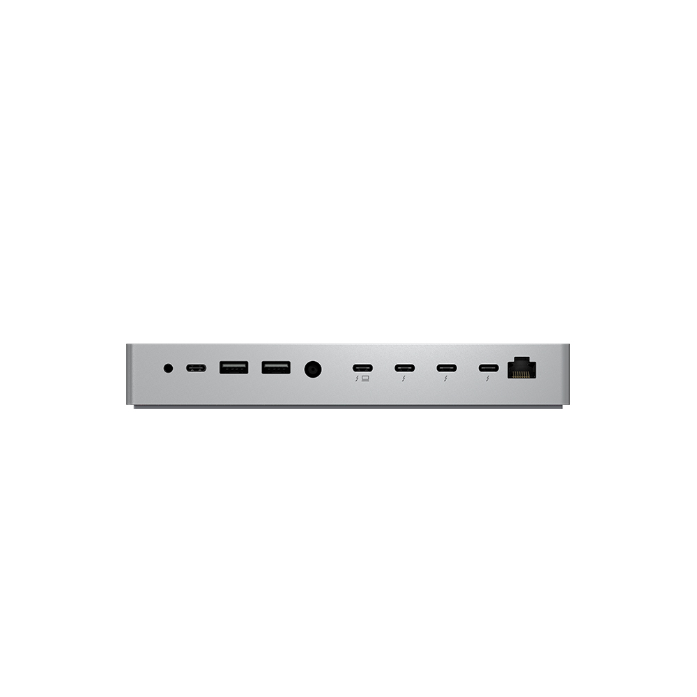 레이저코리아 Thunderbolt 5 Dock 도킹스테이션 C타입 멀티허브 맥북 호환 머큐리 화이트 - 상세 이미지 5