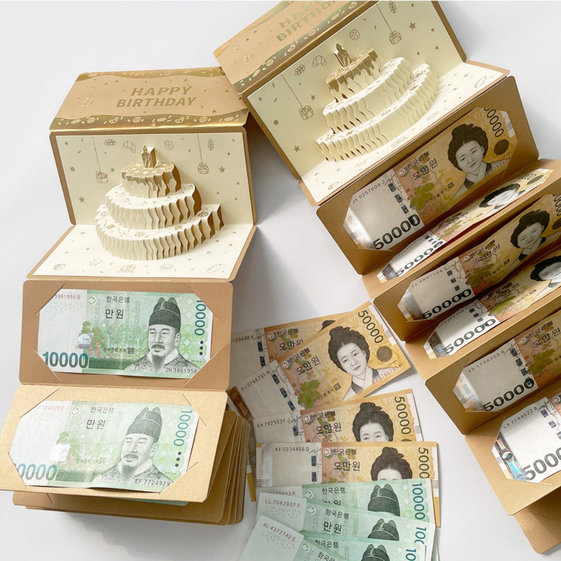 멜로디 용돈박스 부모님 환갑 생신 남편 아내 생일 서프라이즈 돈벼락 현금 봉투 이벤트 - 상품 이미지