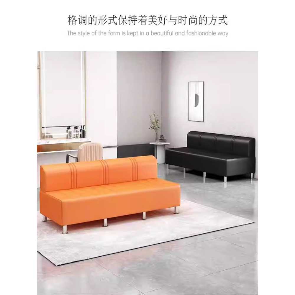 약국 소파 휴게실 미용실 병원 휴식 대기 의자 벤치 110cm - 상세 이미지 3