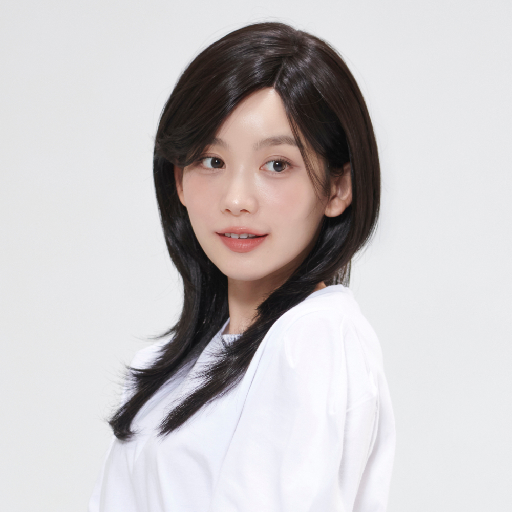 수제통가발 매기 웨이브펌 J컬 여자가발 이미지 6