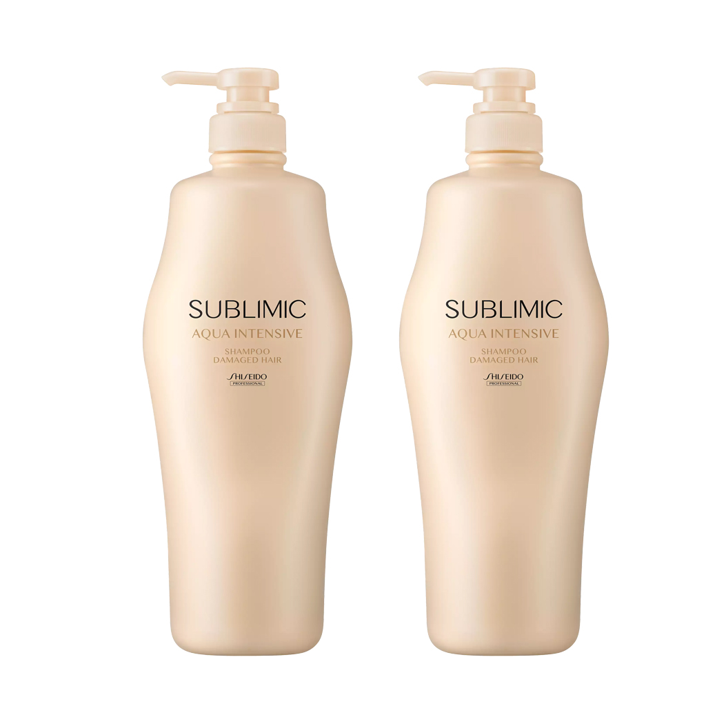 시세이도 서브리믹 아쿠아 인텐시브 샴푸 1000ml 손상모발용 대용량 샴푸 - 상품 이미지