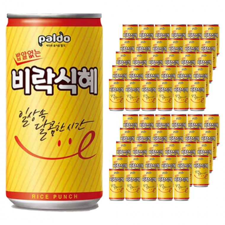 팔도 밥알없는 비락식혜 175ml x 60캔 (30캔x2박스) - 상품 이미지