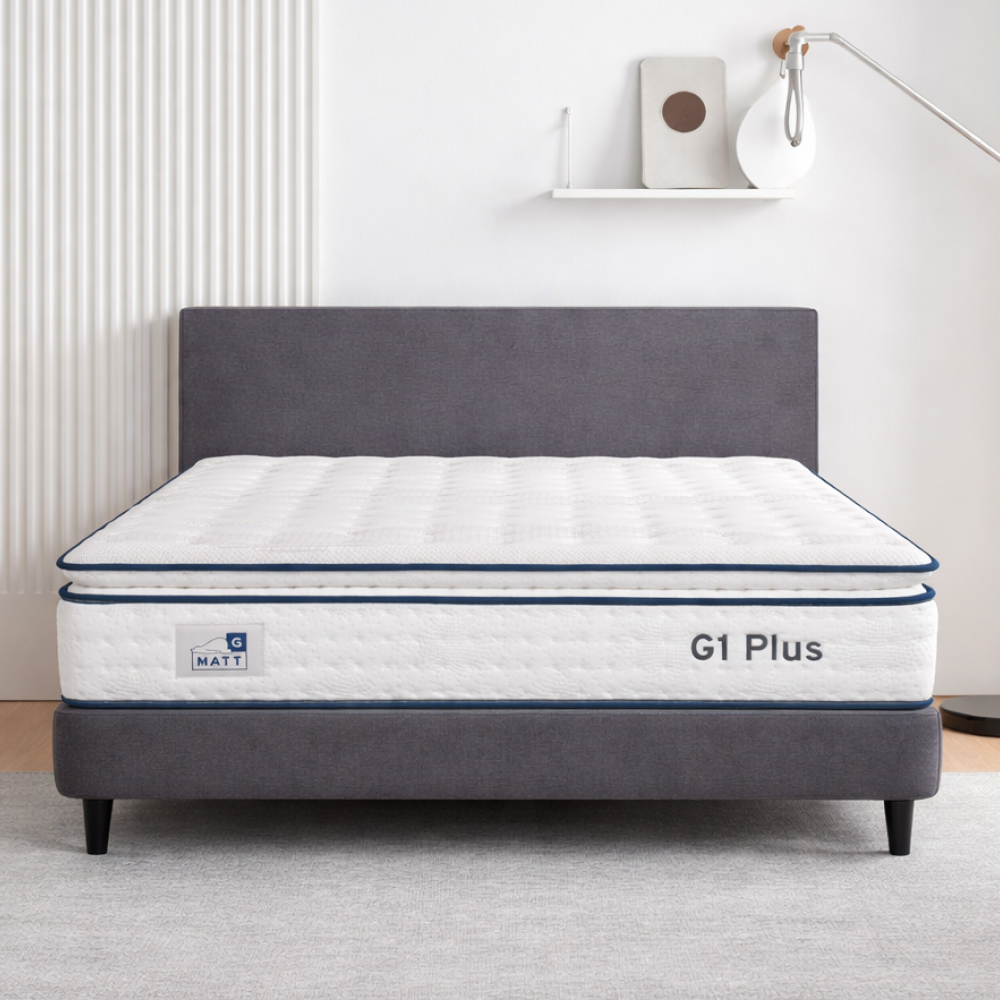 매트지 G1 PLUS (슈퍼싱글/SS) 허리에 좋은 탄탄한 독립스프링 롤팩 침대매트리스 이미지 2