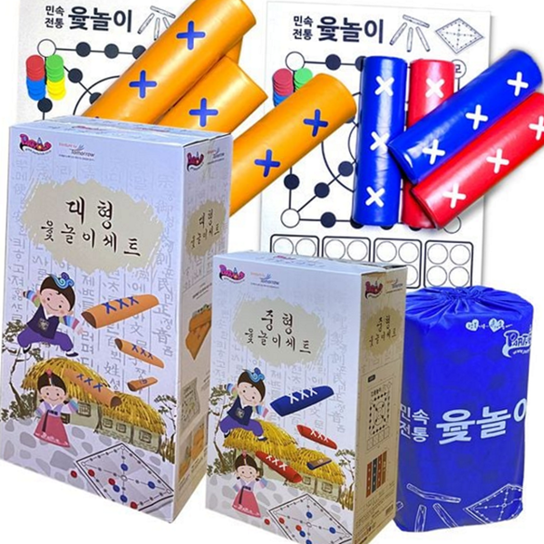 레크레이션 대형 윷놀이 스폰지 중형 윷놀이 실내외 행사용 세트 민속 전통 이벤트 가족 단체 - 상품 이미지