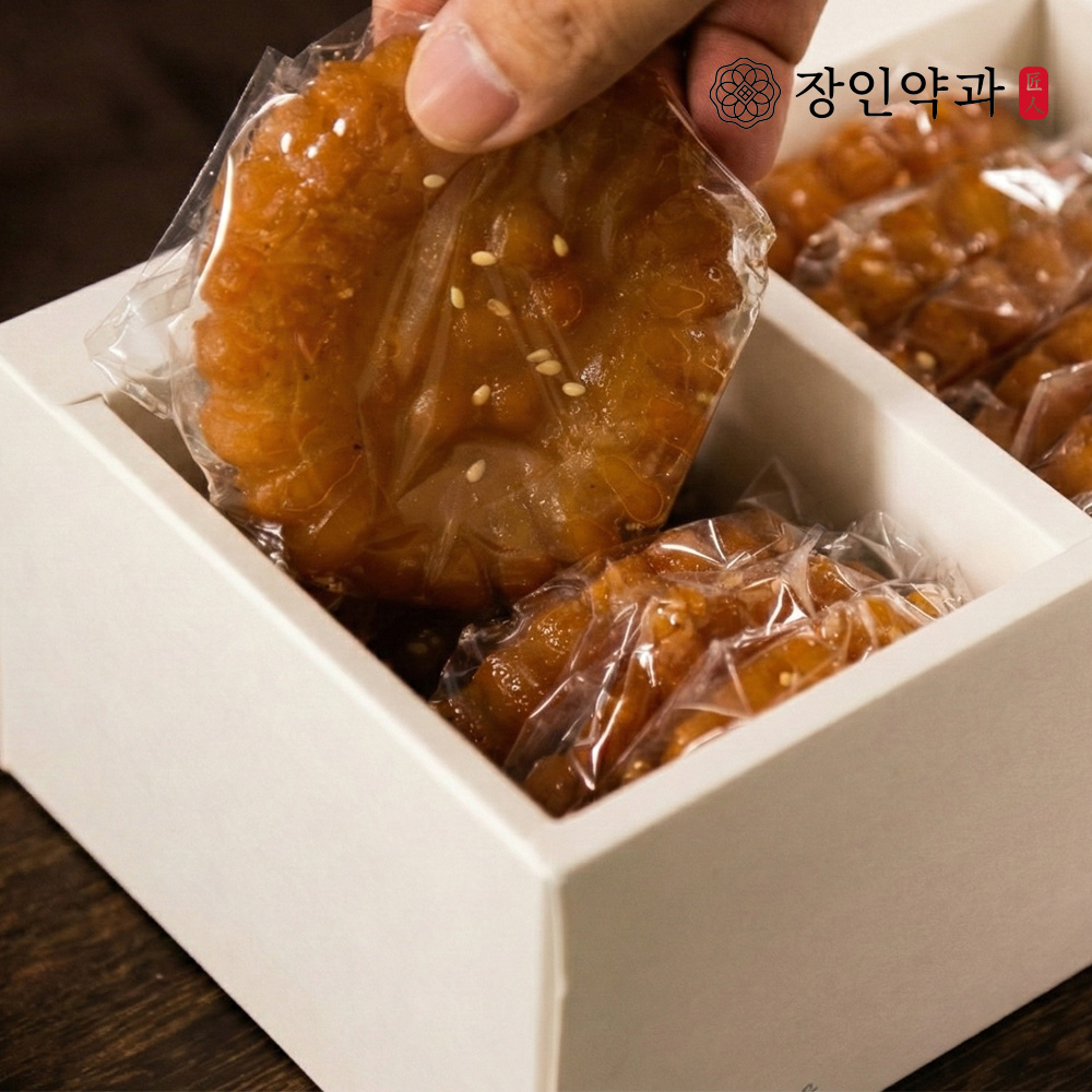 [장인더] 장인정약과 650g 12입, 2세트 선물세트 - 상세 이미지 3