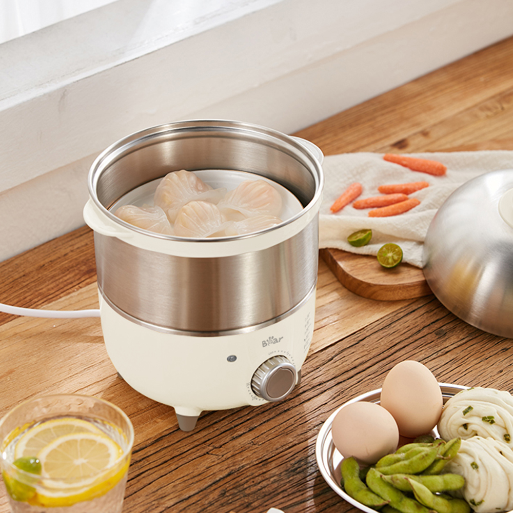 Bear 올스텐 미니 계란찜기 에그 쿠커 달걀삶는 기계 1단 타이머 고구마 호빵