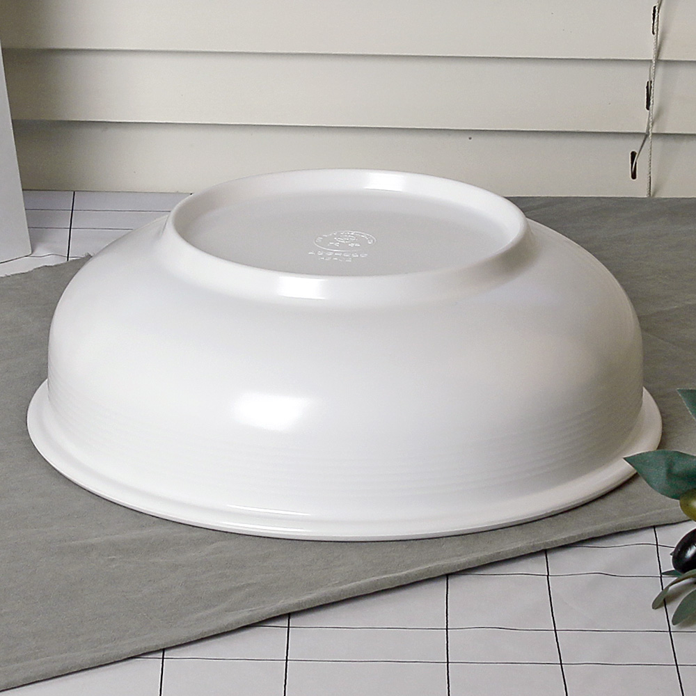 대형 큰 멜라민 업소용 식당 면기 해물 칼국수 국수 물회 그릇 31cm, 원형볼 - 상세 이미지 3