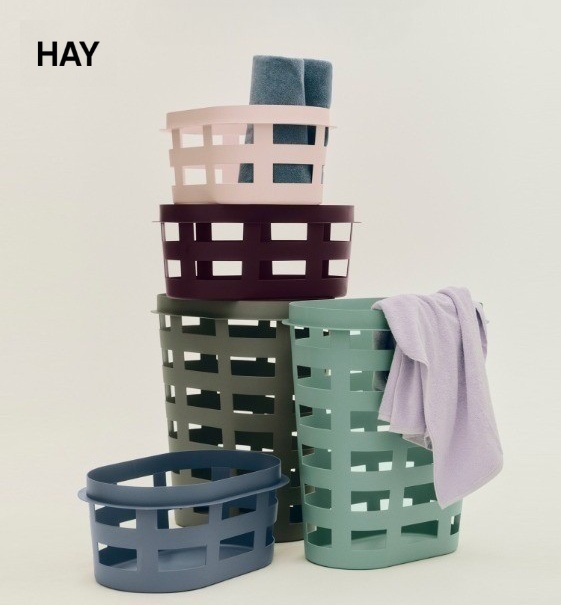 헤이 런드리 바스켓 의류 수납 바구니 Hay laundry basket 장난감 정리함 - 상품 이미지
