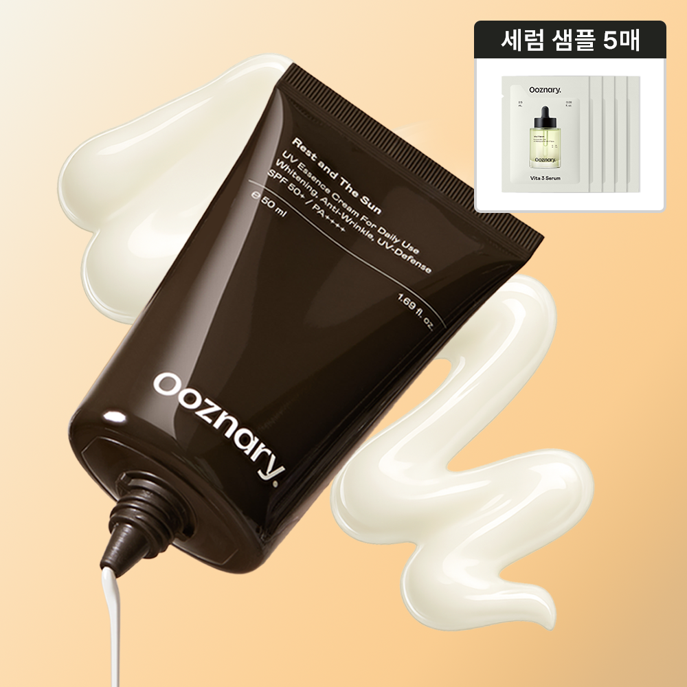 오우즈너리 수분밀착 수딩 선크림 레스트 앤 더 선 50ml, 1개 제품 이미지