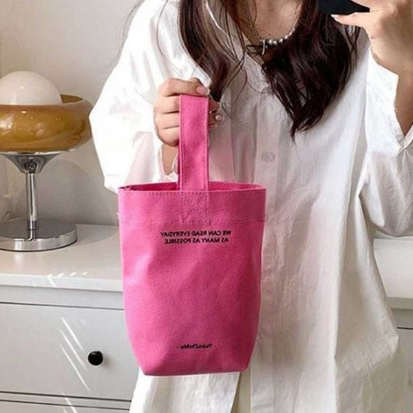 손가방 토트 백 사각 여성 토트 백 데이트 봄 캔버스 숄더백 크로스 쇼퍼 가벼운 캐주얼 - 상품 이미지
