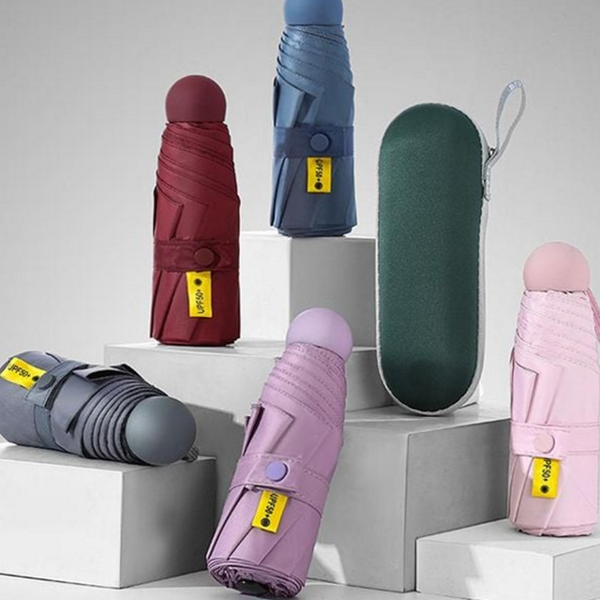 컴팩트 접이식 양산 초경량 양산 우산 자외선 차단 - 상품 이미지