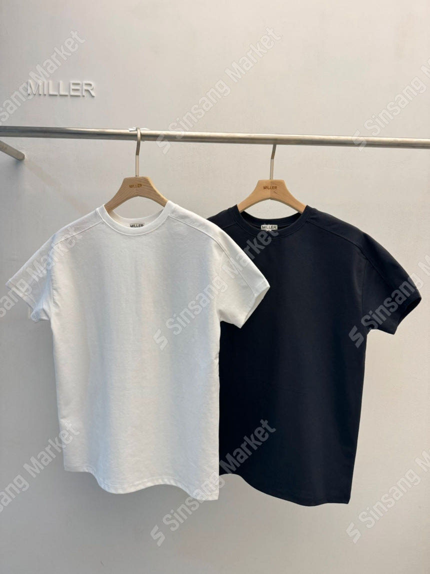 아토즈store 밀러 어깡 절개 숄더 반팔티