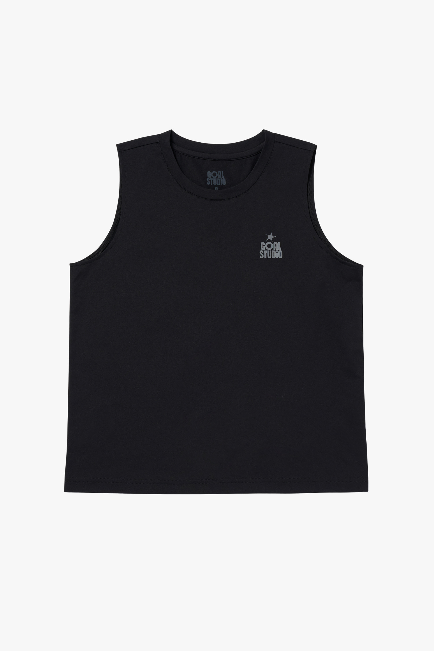 WS ESSENTIAL AIRDRY SLEEVELESS-BLACK - 상세 이미지 2