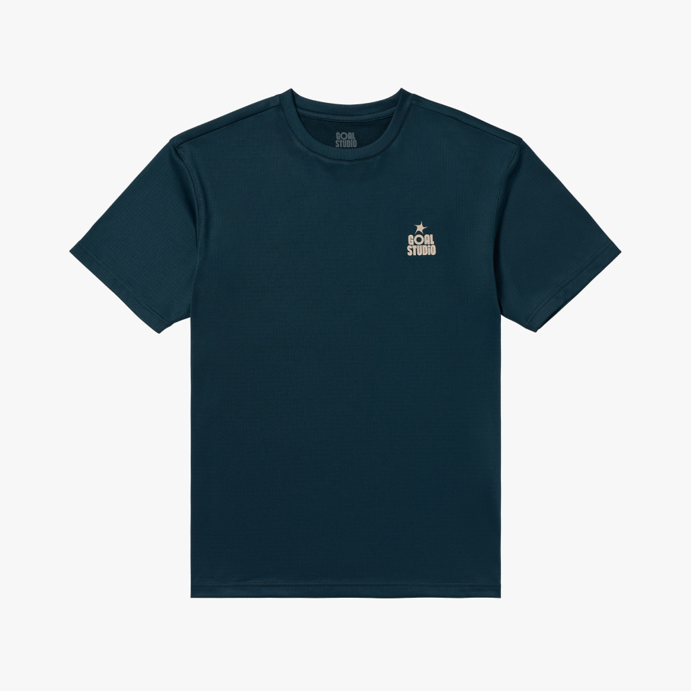 ACTIVE TRACK GOAL LOGO TEE-DARK GREEN - 상품 이미지