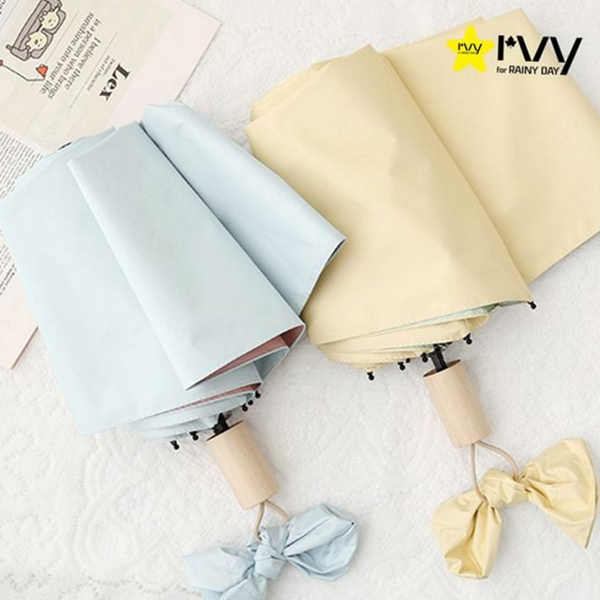 경량 uv 차단 우산 4단 자외선 차단 우산 접이식 양산 - 상품 이미지