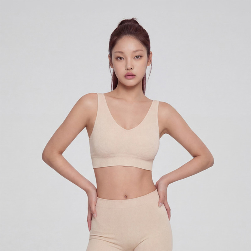 슬림9 뉴베이직 편해브라 노와이어 여자 속옷 브라
