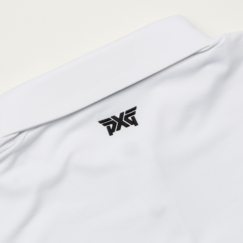 PXG 우먼 시그니처 카라티 CW-SNAP-SSPOLO-WHT 이미지 3