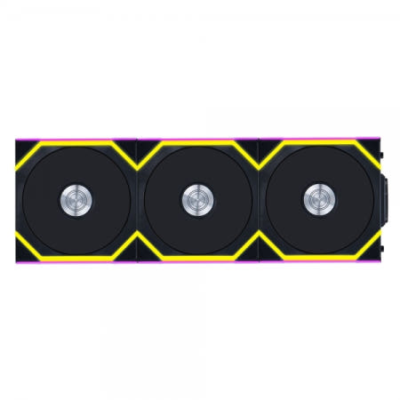 리안리 UNl FAN SL Wireless 120 리버스 (3팩, 블랙)