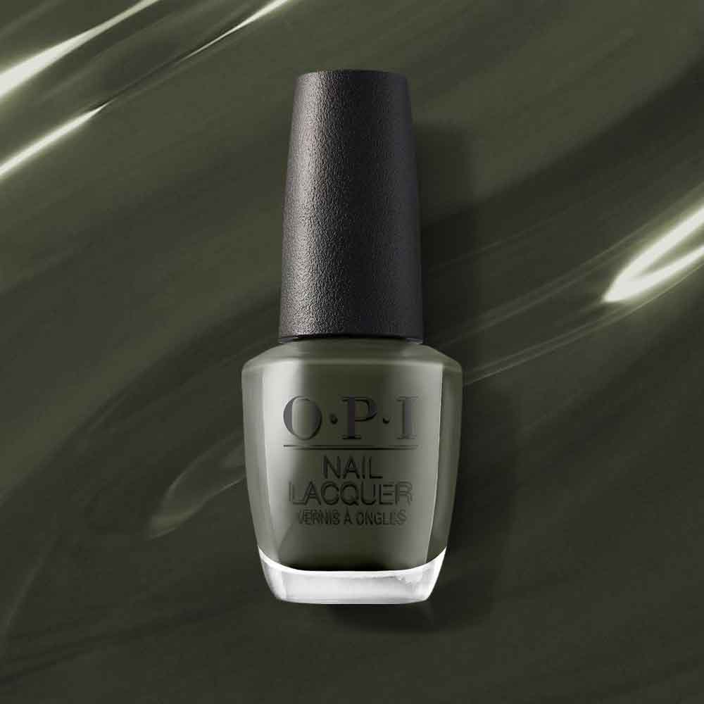 [OPI][네일락커] U15 - THINGS I’VE SEEN IN ABER-GREEN /오피아이 네일 컬러 매니큐어 네일아트 네일 폴리쉬-15ml - 상품 이미지