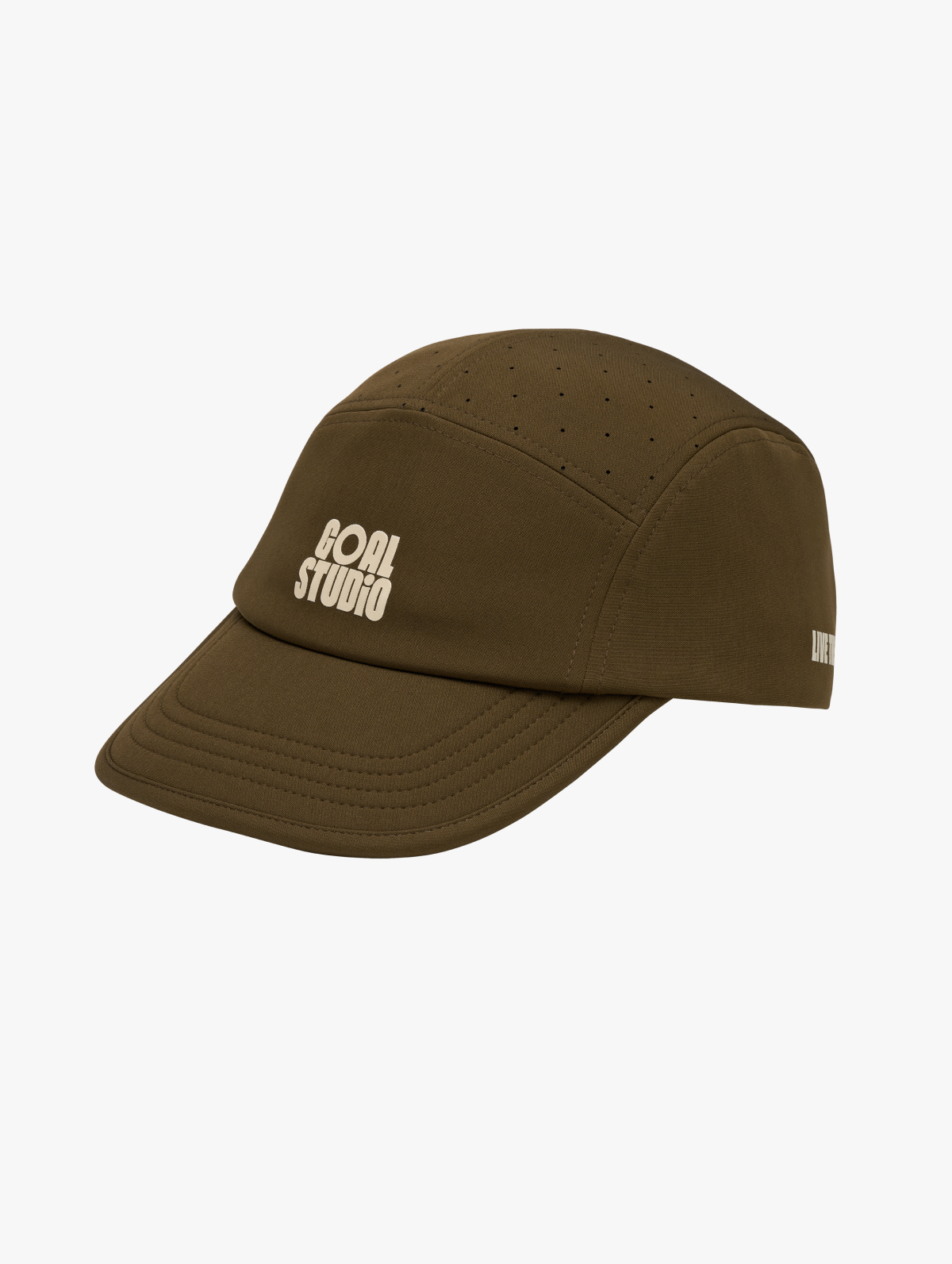 ACTIVE LOGO CAP-DARK BROWN - 상품 이미지