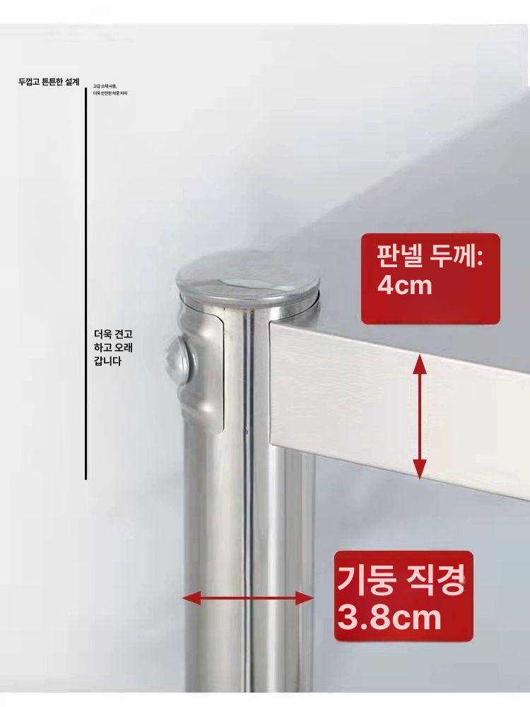 틈새수납장 거실 높은 다용도실 베란다장 철제 틈새장 미니 도어형 이동식 - 상세 이미지 5