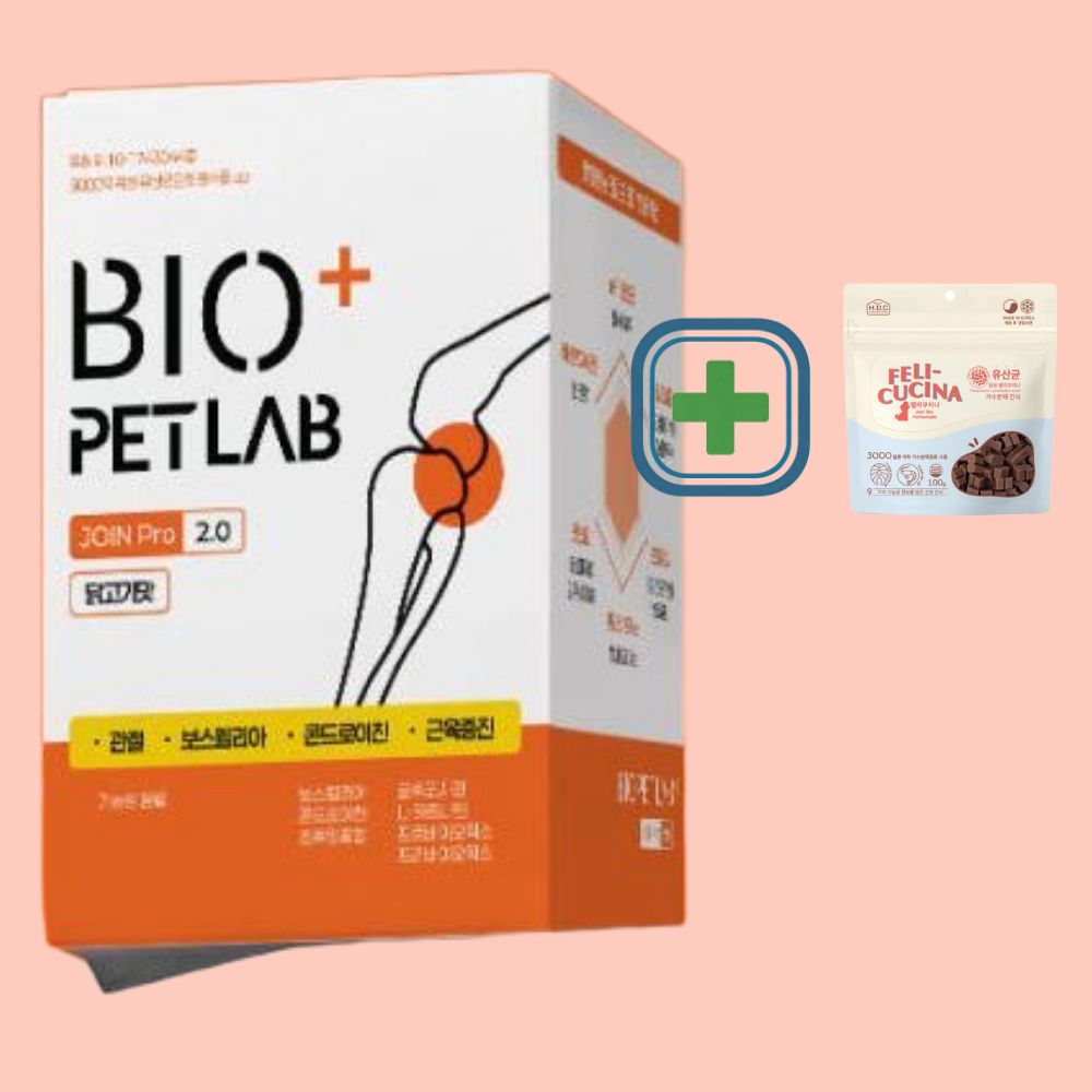 바이오 펫랩 동물병원 강아지 기능성 영양제 조인프로 관절+슬개골, 180g, 1개 - 상품 이미지