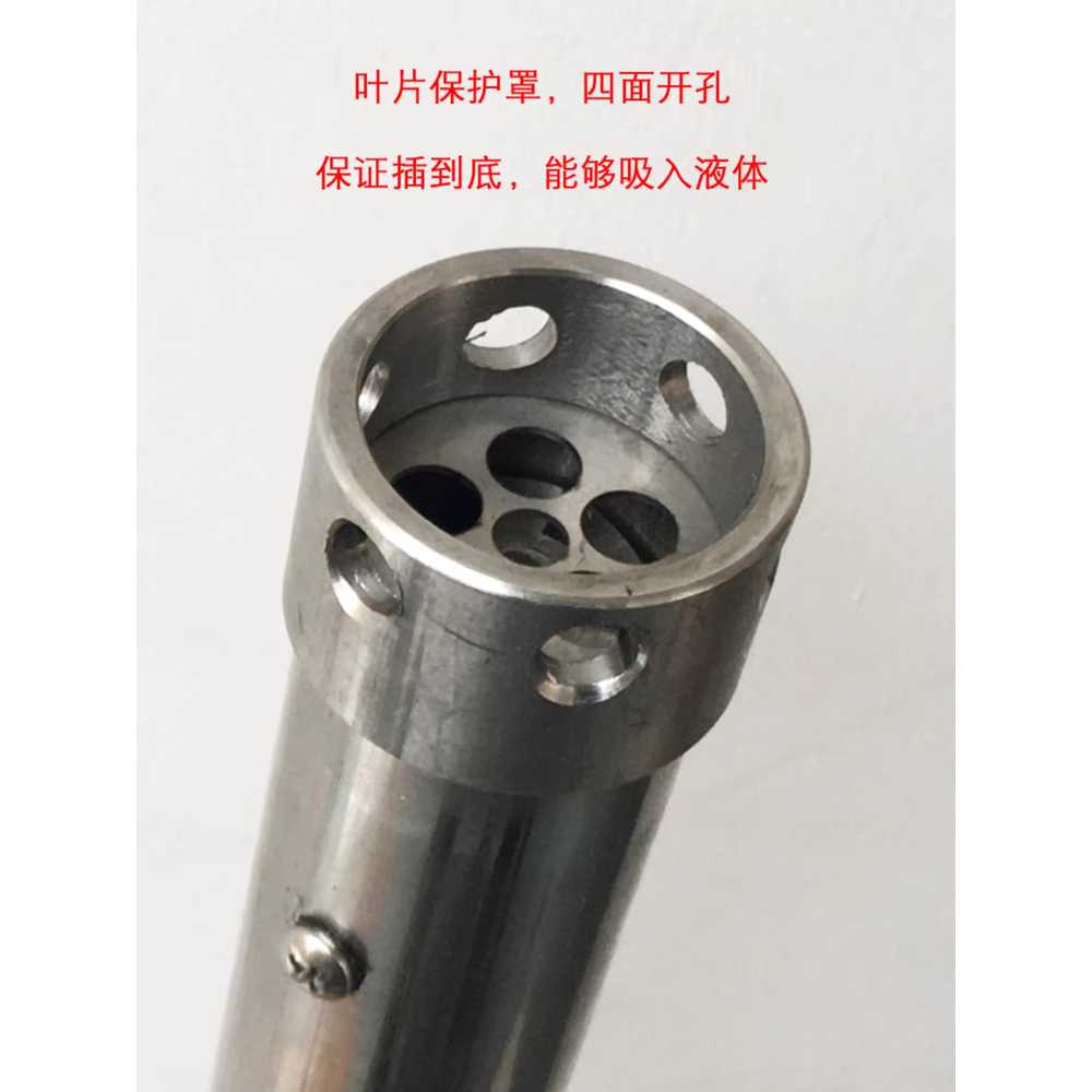 스테인레스 오일 펌프 공압 자흡식 휴대용 급유기 PTFE - 상세 이미지 4