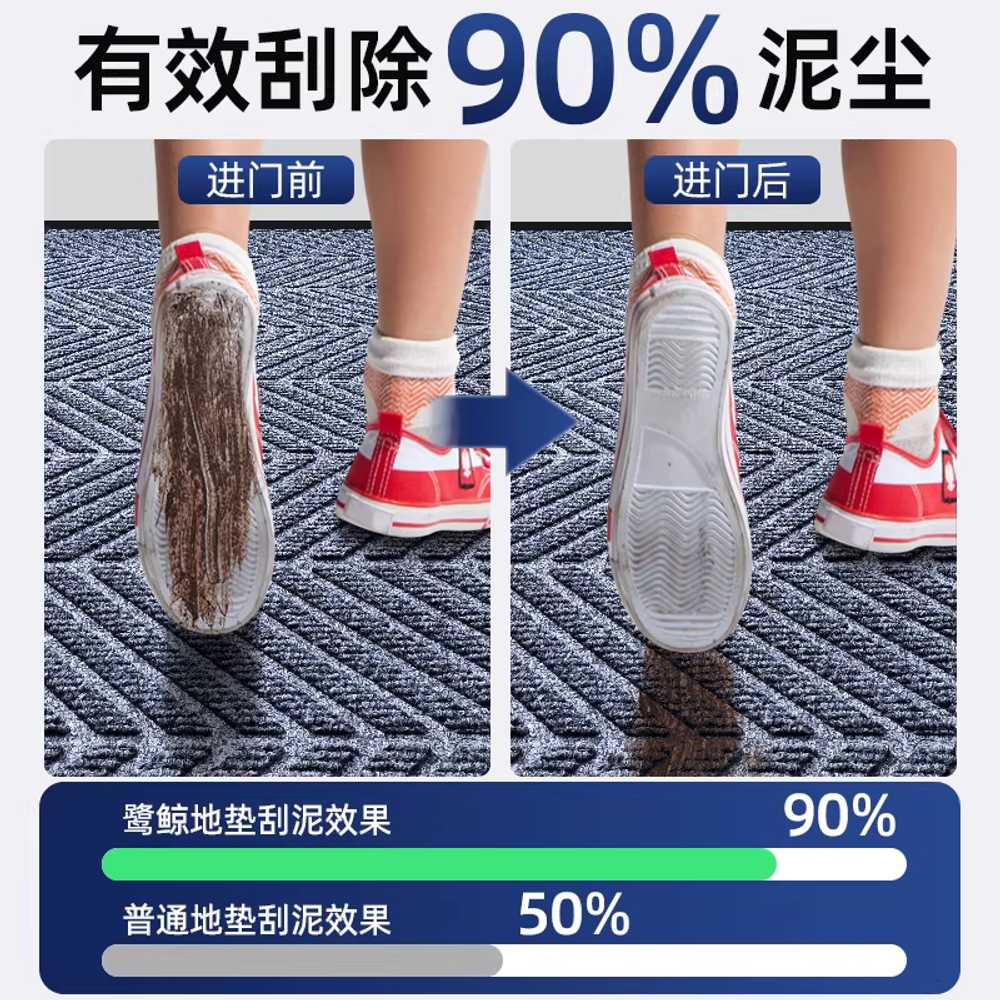 대형 발매트 건물 호텔 쇼핑몰 입구 미끄럼방지 패드 180x300 - 상세 이미지 4