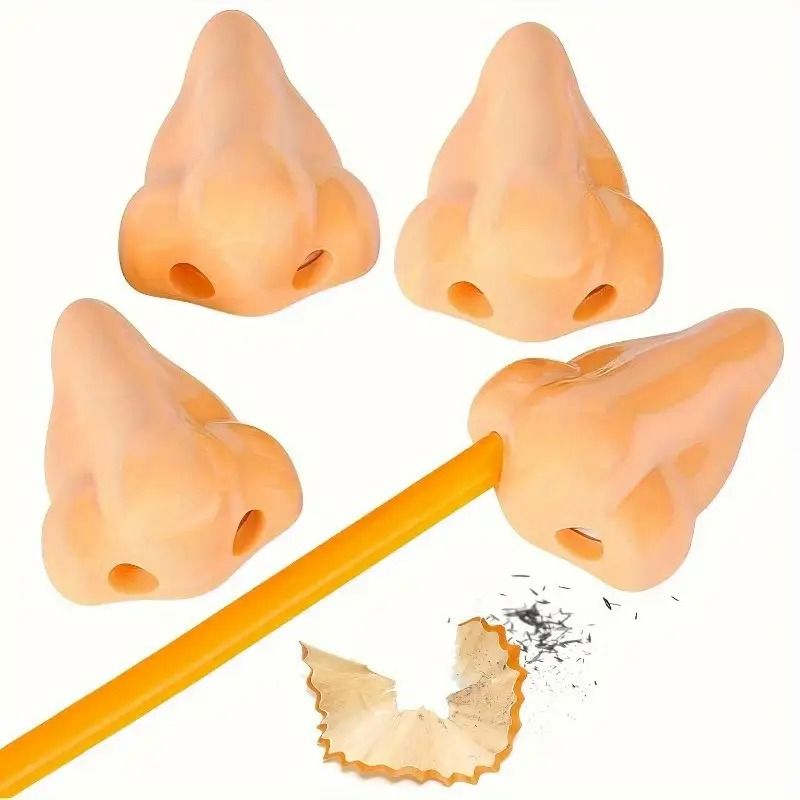 콧구멍 연필깎이 연필깍이 쓸데없는 쓸모없는 웃긴 킹받는 친구 선물 연필 문구류 사무용품 이미지 6