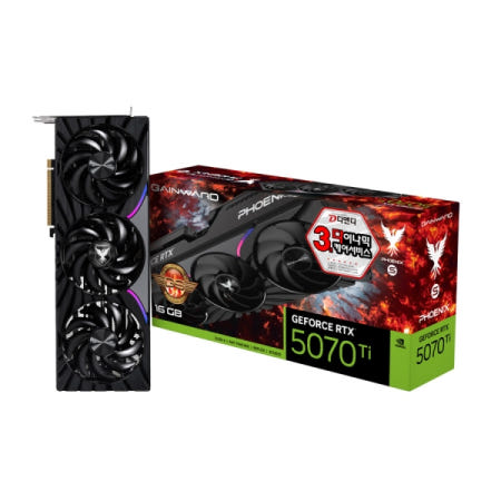 GAINWARD GAINWARD 지포스 RTX 5070 Ti 피닉스-S GS OC D7 16GB