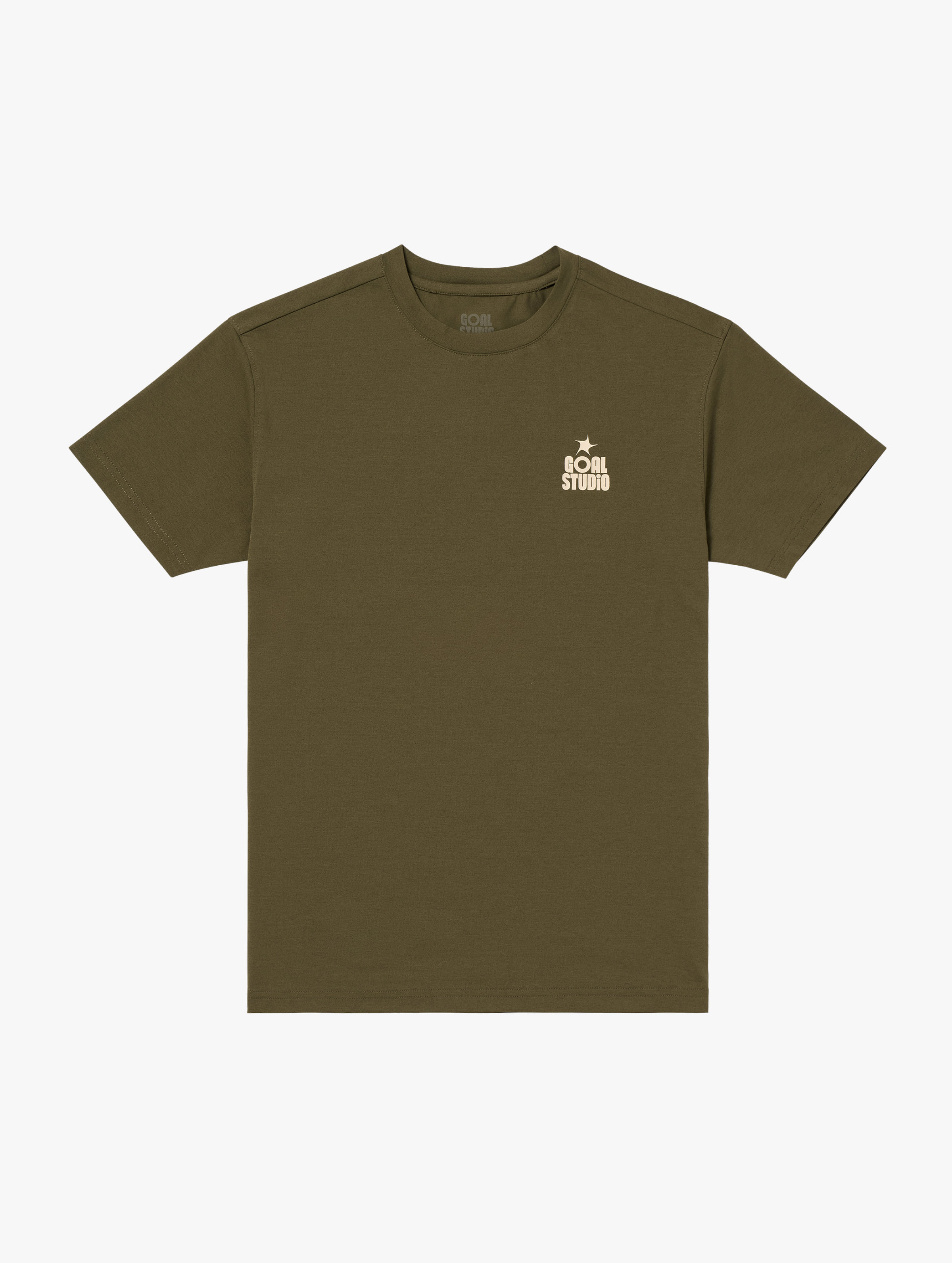 MAP LOGO AIRDRY TEE-OLIVE GREEN - 상품 이미지