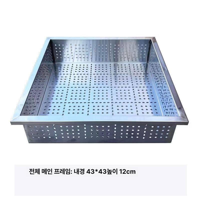 두부틀 스텐 프레임 제조 업소용 두부 바닥판 누름틀 제조틀 가정용 압축기 만들기 프레스 - 상세 이미지 2